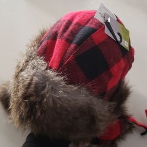 Buffalo Plaid Trapper Hat